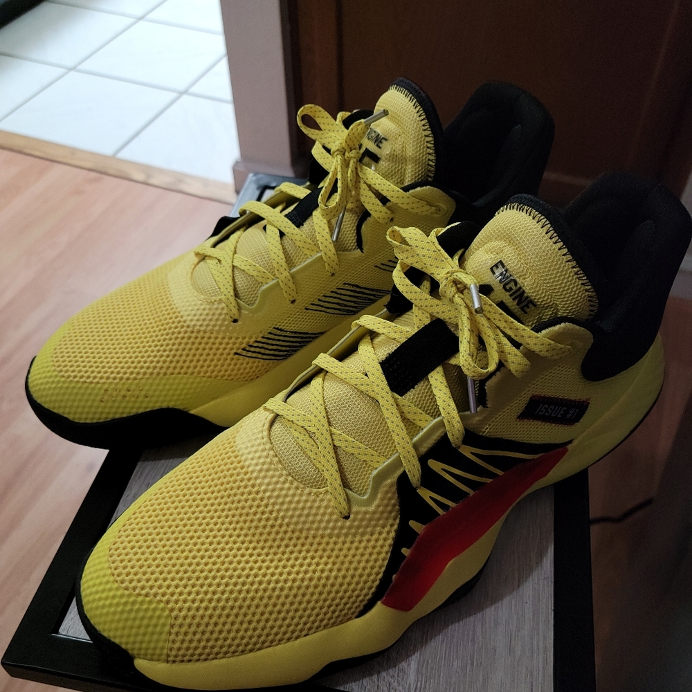 Adidas D.O.N Issue #1 Yellow Shock Size 11.5